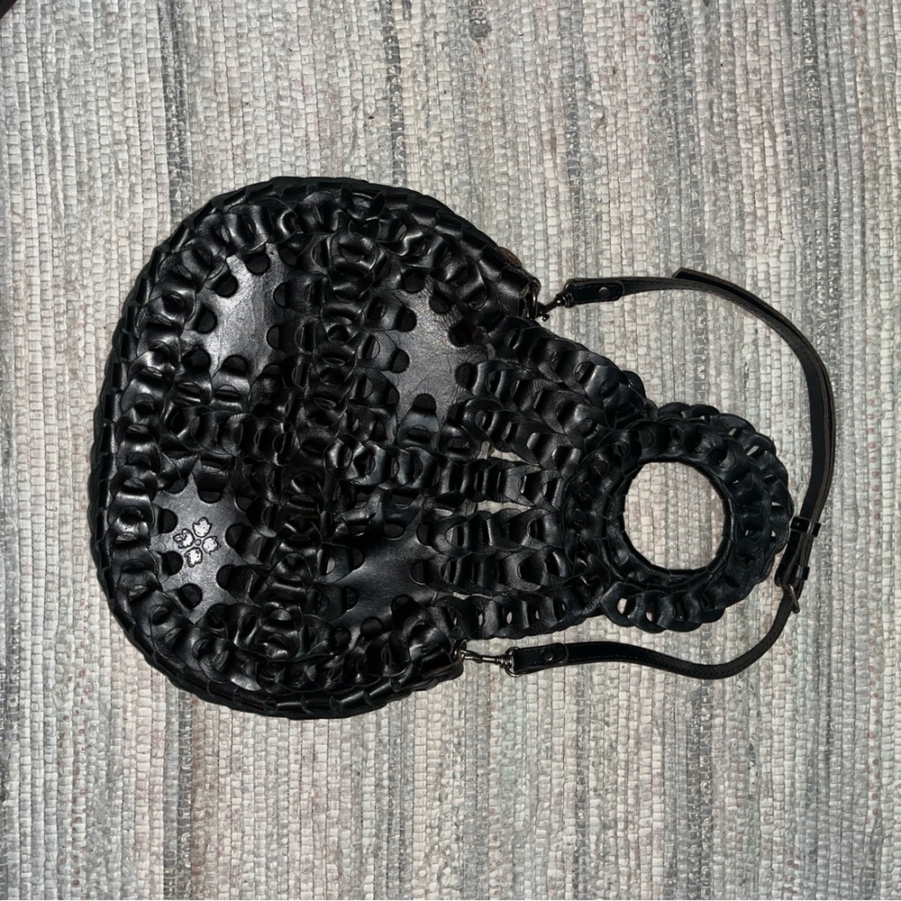Black leather Patricia Nash purse - Picture 2 of 10